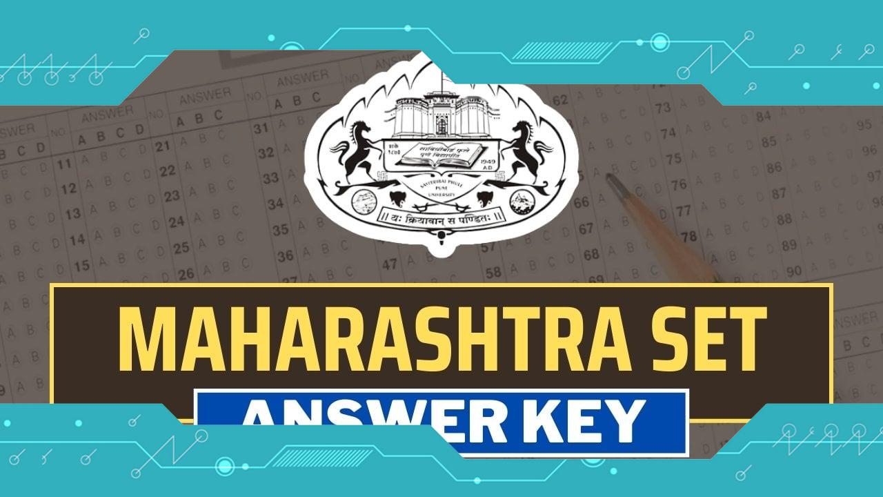 MH SET Answer Key 2024: Check 07 April Maharashtra SET Exam Question Paper and Solution