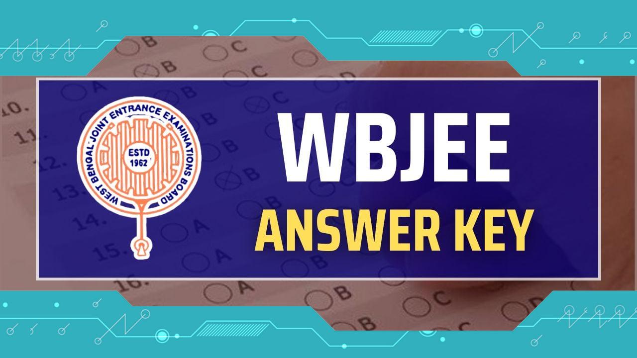 WBJEE Answer Key 2024: Check 28 April Exam Question Paper Solution