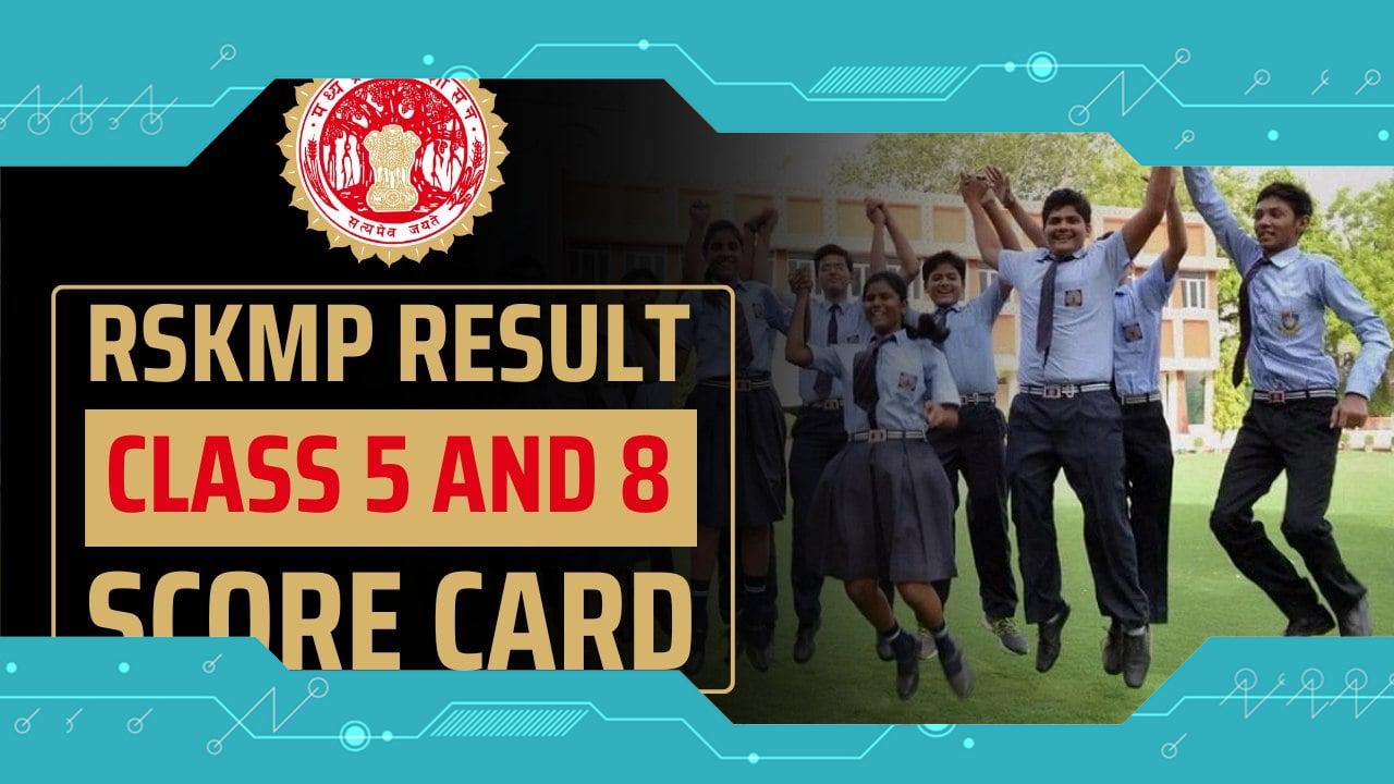 RSKMP Result 2024 Declared, Check MP Board Class 5 and 8 Exam Marks, Scorecard at rskmp.in